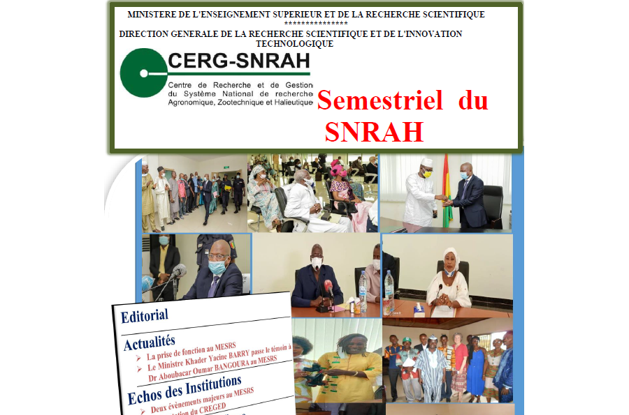 Bulletin du SNRAH N° 03 janvier-juin 2020